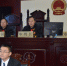 九三农垦法院审判委员会委员合议庭开庭审案 - 法院