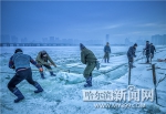 千里冰封 采出一方惊艳 - 哈尔滨新闻网