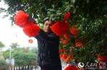 广西恭城：春节将至 大红灯笼年味浓 - Hljnews.Cn