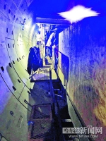 地铁1号线三期盾构施工完成过半 - 哈尔滨新闻网