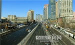 梯队作业，主干街路清完冰雪 - 哈尔滨新闻网