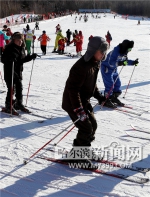 初春迎瑞雪再掀滑雪热 - 哈尔滨新闻网