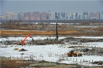 群力外滩生态湿地 项目工程迎春复工 - 哈尔滨新闻网