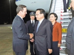 离开北京抵达堪培拉 李克强对澳大利亚进行正式访问 - 哈尔滨新闻网