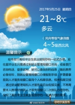 今起哈尔滨雨水将按下“暂停键” 最高气温21℃ - 新浪黑龙江