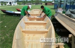太阳岛新增50条舢板船游湿地 - 哈尔滨新闻网