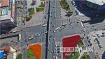 路口渠化 交通顺畅 - 哈尔滨新闻网