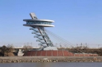 哈市首个斜行观光塔在江北中东铁路公园竣工 - 新浪黑龙江