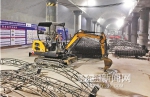 省政府站今冬继续人工掘进 过江隧道已下穿130米宽支流 - 哈尔滨新闻网