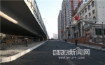 新道街桥下道路拓宽了 - 哈尔滨新闻网
