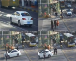 真罚了！电子眼三天抓拍132起“车不让人” - 哈尔滨新闻网