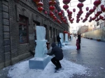 道外举办商文化冰雪节 用冰复原百年前老道外傅家甸 - 新浪黑龙江