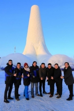 哈市冰雪造出新高度 世界上最高冰壳冰塔在枫叶小镇 - 新浪黑龙江