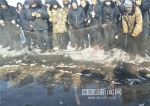 大寒时节冬捕搅热“卫星湖” - 哈尔滨新闻网