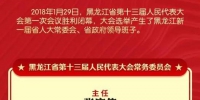 黑龙江新一届省人大常委会、省政府领导班子选举产生 - 新浪黑龙江