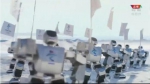 aelos 机器人挥舞着冬奥会会旗亮相北京八分钟。 - 新浪黑龙江