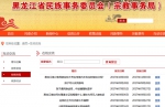 2017年黑龙江省民委（宗教局）政府信息公开工作年度报告 - 民族事务委员会