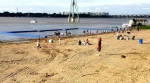 哈尔滨首个公益浴场今日开放 万米沙滩3000米戏水区 - 新浪黑龙江