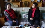 黑龙江省妇联领导班子向离退休老大姐贺新年 - 妇女联合会