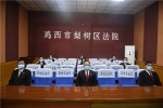 黑龙江法院组织干警观看十三届全国人大三次会议开幕会 - 法院