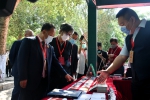 《哈尔滨工业大学建校一百周年》纪念邮票发行仪式在校举行 - 哈尔滨工业大学