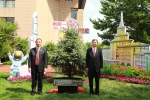 太空返回-哈工大一校三区土壤培育“问天树”仪式举行 - 哈尔滨工业大学