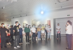 我院组织机关党员干部参观黑龙江省优秀美术书法摄影作品展 - 社会科学院