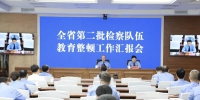黑龙江省检察院召开第二批检察队伍教育整顿工作汇报会 - 检察