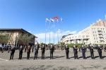 学校举行“在贺信精神引领下”建校102周年主题升旗仪式 - 哈尔滨工业大学