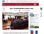 《新华网》：黑龙江12件涉黑涉恶案件集中公开宣判85人获刑 - 法院