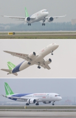 中国大飞机C919飞上天空 - Hljnews.Cn