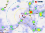 震中周边人力人口分布 - 新浪黑龙江